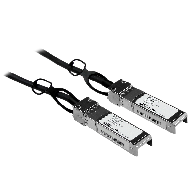 You Recently Viewed StarTech SFPCMM3M 10GbE SFP+ Copper DAC 10 Gbps Low Power Passive Mini GBIC/Transceiver Image